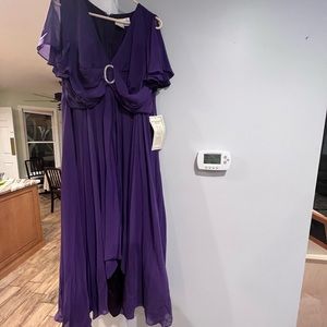 Purple Roamans dress/gown, brand new